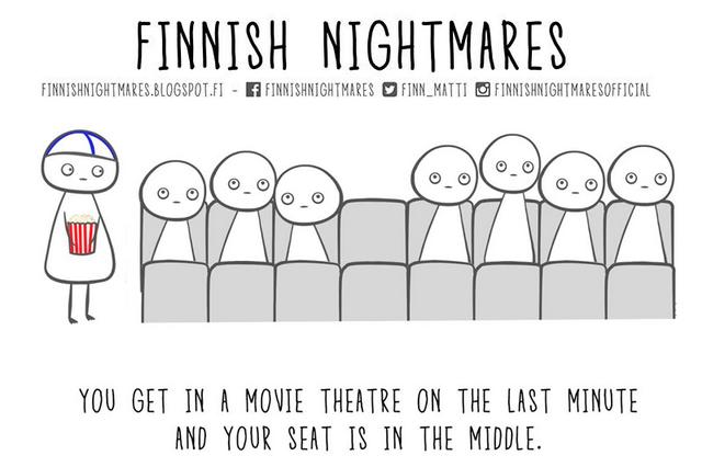 Mik a finnek rémálmai? Finnish Nightmares