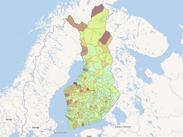 Önkormányzati választási körzetek Finnországban
