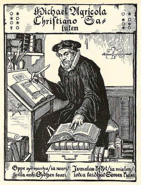 Mikael Agricola , Albert Edelfelt (Forrás: Wikimedia) Mikael Agricola , Albert Edelfelt (Forrás: Wikimedia)