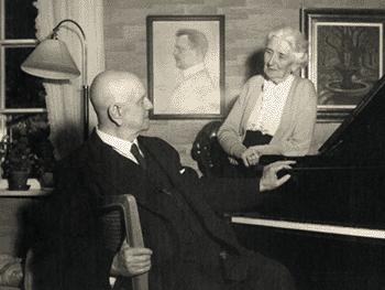 Aino és Jean Sibelius Ainolában