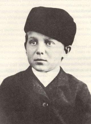 Eino Leino 7 évesen (Fotó: Eino Leino Társaság)