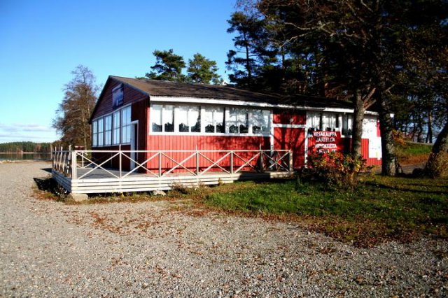 Kávézó a Päijänne tó partján